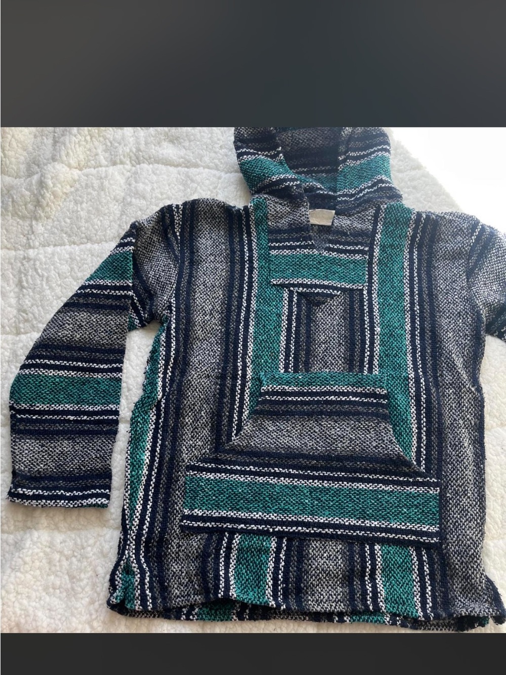Kids large or women’s small knit hoodie